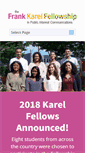 Mobile Screenshot of karelfellowship.org